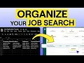 How to Track Your Job Applications Job Application Tracker