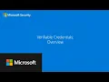 Verifiable Credentials Overview