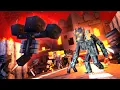 CREAKING VS WITHER - Creaking vs Piglin Army vs Skeletons Nether Battle Minecraft Movie Animation