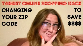 Target Hack Changing Your Zip Code