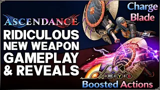 Monster Hunter Wilds Ascendance - New CHARGE BLADE is INSANE - Boost Bracer Attacks Gameplay Guide!