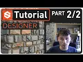 STYLIZED CASTE WALL TEXTURE - Substance Designer Tutorial