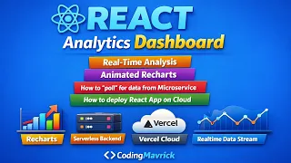 How to create a Dashboard in REACT using Recharts Real Time Analytics React From Zero to Cloud