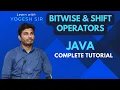 Bitwise Shift operators in JAVA