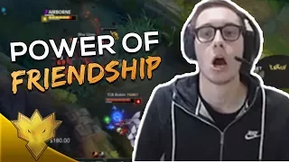 TSM Bjergsen & Svenskeren - "POWER OF FRIENDSHIP" - League of Legends Highlights & Funny Moments