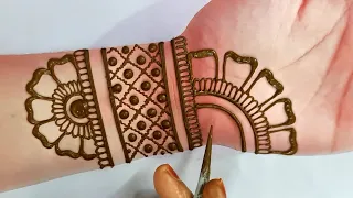 new easy ramadan mehndi design for hand stylish asan arabic mehandi design 