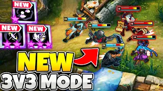 RIOT RELEASED A NEW 3V3 GAME MODE AND IT S CRAZY UPGRADED AUGMENTS