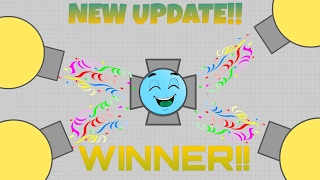 Diep io FINALLY NEW UPDATE WIN WITH 5 DIFFERENT TANKS