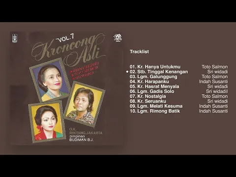 Download MP3 Various Artists - Album Keroncong Asli Vol. 7 | Audio HQ