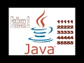 java tutorial for beginners Java pattern print 2