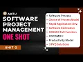 software project management SPM One Shot Unit-2 PYQ Solution 3rd Yr Aktu Exams SPM 6th Sem