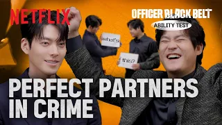 Kim Woo Bin Shows Off His Artsy Side Officer Black Belt Ability Test Netflix ENG SUB 