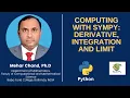 SymPy Derivative Integration and Limit SymPy Derivative Integration and Limit