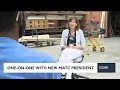 1-on-1 with new MATC President