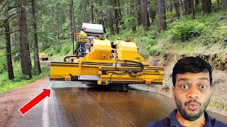 Road Works Machine on Road I Most Satisfying video I Machine video😊