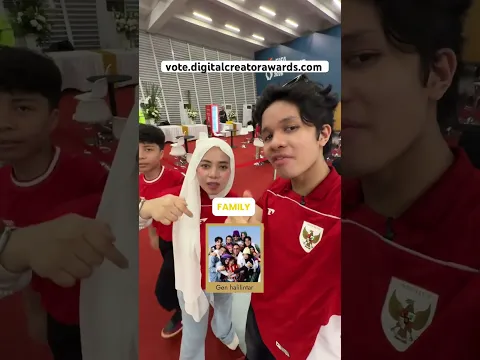 vote kita di digital creator awards guys 2 hari lagi