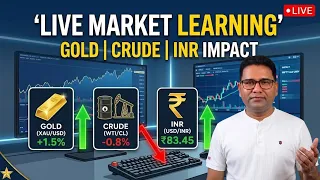 live market learning gold crude inr impact crudeoil inr weak market weak stockmarket