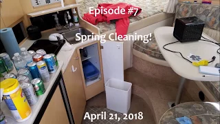 Ep #7 Cleaning our boat Kokomo for boating season