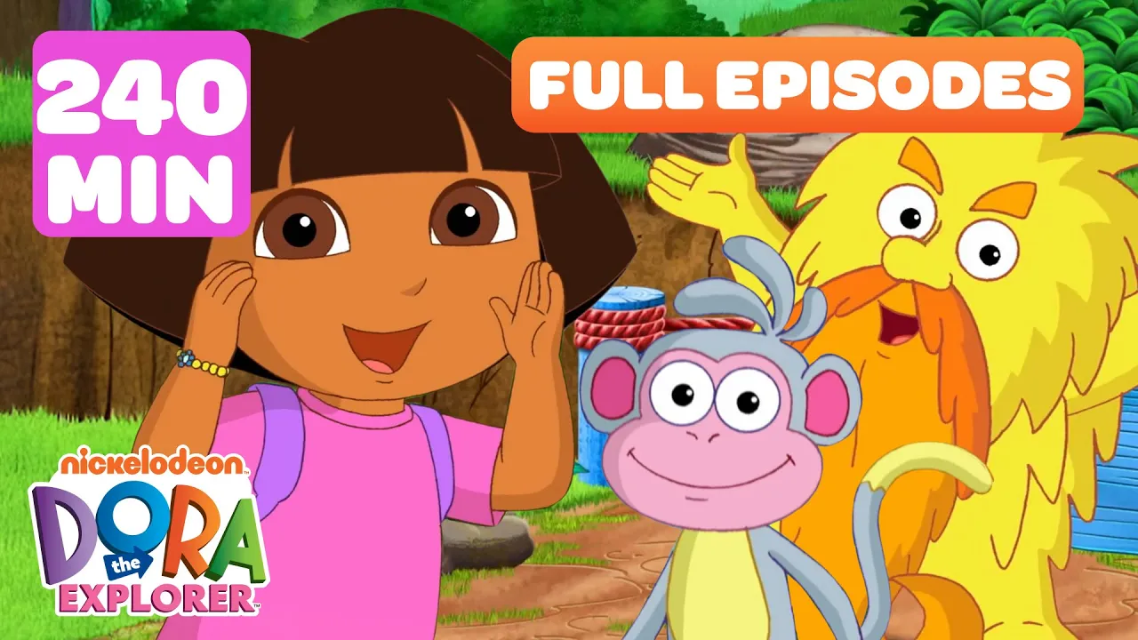 Dora FULL EPISODES Marathon! ➡️ | Adventures with Amigos - 240 Minutes! | Dora the Explorer Dora FULL EPISODES Marathon! ➡️ | Adventures with Amigos - 240 Minutes! | Dora the Explorer
