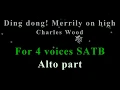 Download Lagu Ding Dong Merrily On High Alto Part