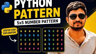 Python patterns Telugu Questprogramming