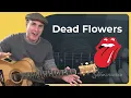 Download Lagu Dead Flowers Guitar Lesson | The Rolling Stones