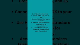 How to make a website Using HTML CSS JS Firebase