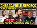 Download Lagu CHEGADA DE 1º REFORÇO CONFIRMADA NO FLAMENGO! PROPOSTA NA MESA PARA WESLEY! JUNINHO DE MALAS PRONTAS