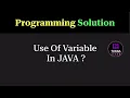 Java Program to Print Name and Address Using Variables Programming Question Tukka Learn