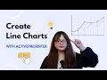 Create Line Charts with ActivePresenter 5-Minute Chart Tutorial