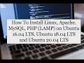 How To Install Linux Apache MySQL PHP LAMP on Ubuntu 16 04 18 04 20 04 LTS veTechno 2020