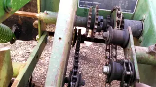 Setting planting population Finger pickup John Deere 7000
