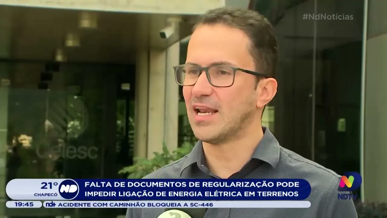 Falta de documento pode impedir ligação de energia elétrica em terrenos