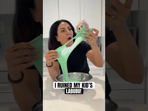 I RUINED My Kid’s Labubu! #labubu #slime #videogames #gaming #viral #foryou