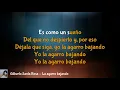 Gilberto Santa Rosa   La agarro bajando   Karaoke