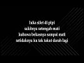 HINDIA - BESOK MUNGKIN KITA SAMPAI KARAOKE ( MALE / FEMALE ) KEY