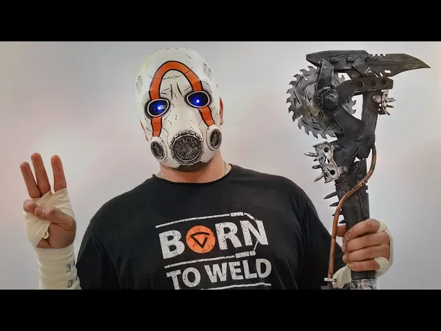 МАСКА И ТОПОР ПСИХА ИЗ BORDERLANDS 3 СВОИМИ РУКАМИ