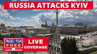 New Russian Attack on Kyiv Ukraine - LIVE Breaking News Coverage