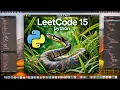 leetcode 15 three sum python solution