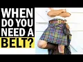 Belt or No Belt for Casual Kilt Fashion