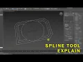 Spline Tool Explain 3Ds Max Quick Tips