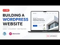 Part 4 Home Page Of An Academic WordPress Live Elementor AI Workflow
