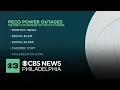 PECO spokesperson says crews working to restore power