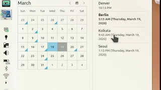 Plasma 5 19 0 - Digital Clock applet s pop up