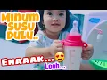 Download Lagu Kiran minum DOT | Papi bantuin Kiran buat Susu