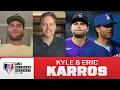 Eric Kyle Karros talk about their relationship MLB Network Podcast presented by New Balance