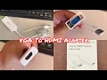 HOW TO CONNECT VGA old computer to MI new TV Display here s the ADAPTER you will NEED