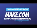 Legal Document Automation Using Make com Docupilot com