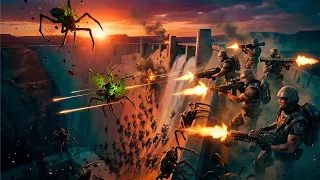 hot dam starship troopers terran command 4k no commentary