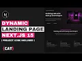 Building a Dynamic Website Landing Page With Next js 15 and Strapi 5 Headless CMS Code Included